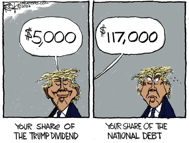 Cartoon commentary